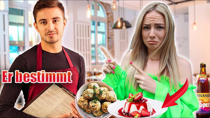 Restaurant Mitarbeiter müssen mein ESSEN bestimmen 🥸I #unangenehm