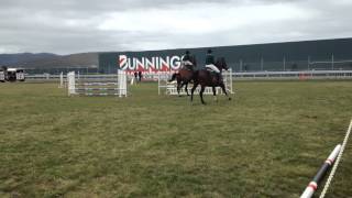 Pairs jumping with Jemma