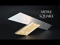 014 Mitre square with micro adjustment for woodworking