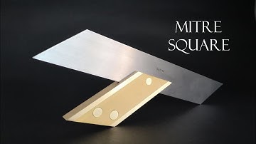 014 Mitre square with micro adjustment for woodworking