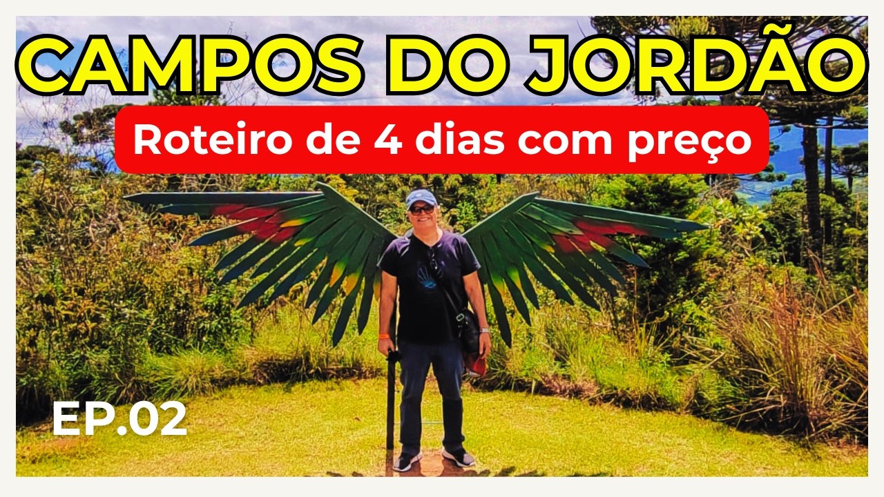 CAMPOS DO JORDÃO (SP)👍Roteiro Completo de 4 dias | O que Fazer | Onde Comer e Onde ficar em 2026 EP2