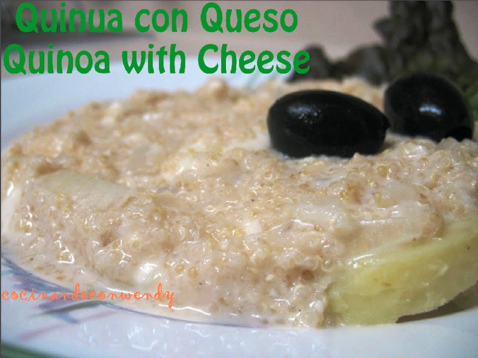 Recipe Quinua Con Queso (Deli!)/ How To Cook Quinoa? And Peruvian