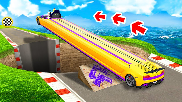 CAN A LAMBA DRIVE THROUGH A HUGE HOLE IN GTA 5? - EXPERIMENT IN GTA 5