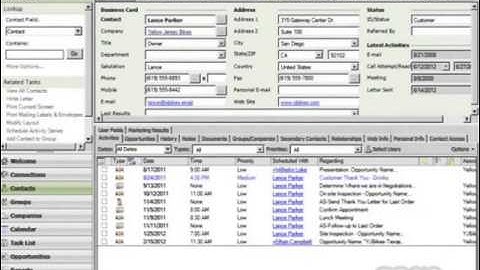 Writing letters and emails in ACT!