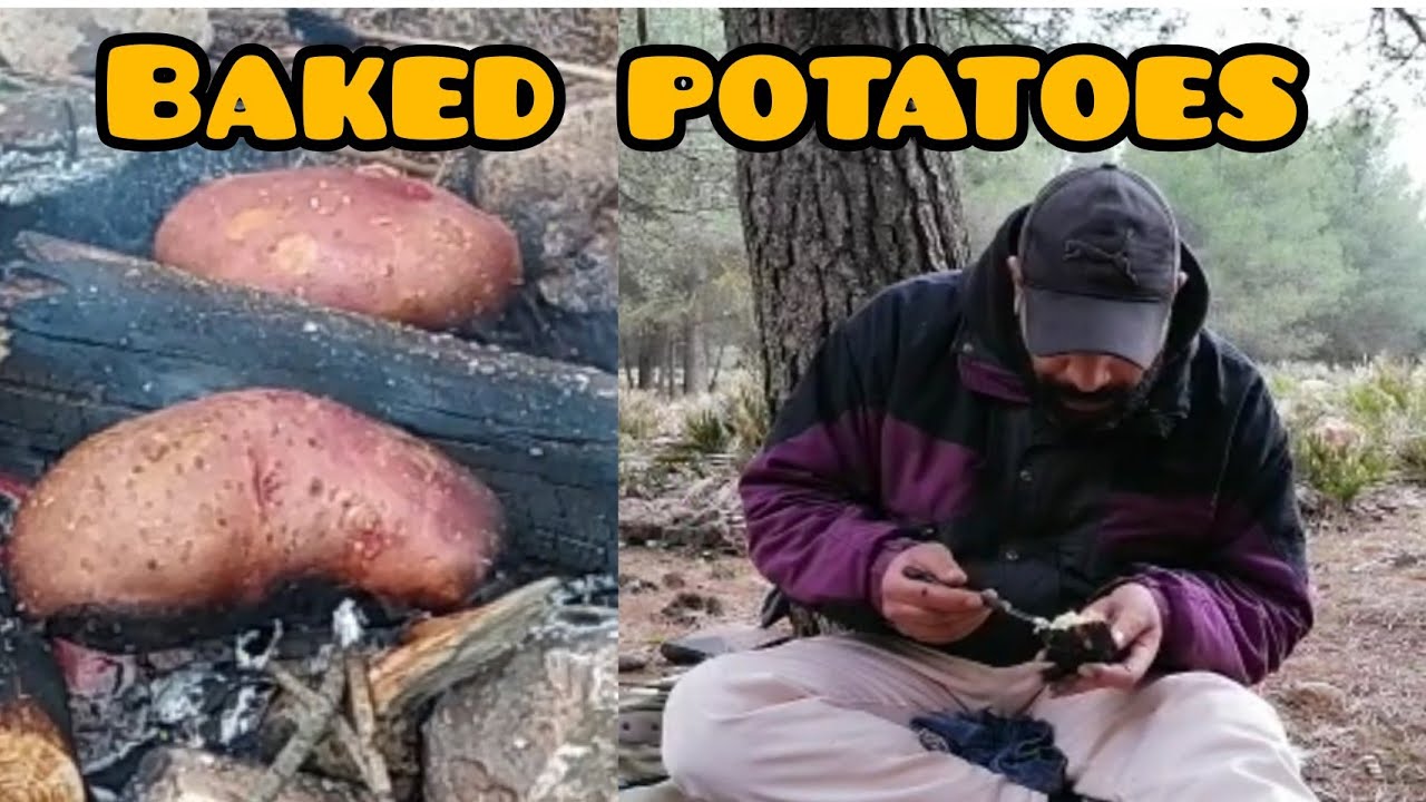 How To Make Baked Potatoes In A Campfire Campfire Meal, Grill