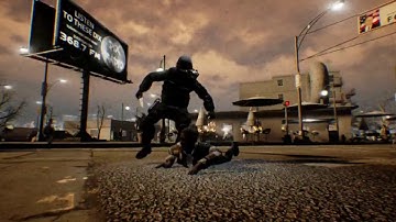 Wrath - downtown - Extreme Difficulty - third person - hatred mod