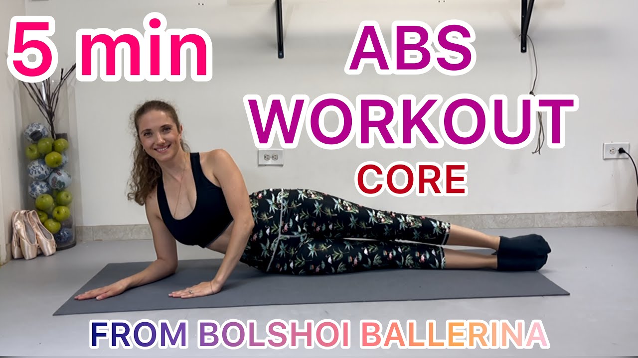 ABS WORKOUT 5 MIN /STRONG CORE AND BEAUTIFUL BODY - YouTube