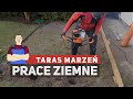 Budowa tarasu 1  przygotowania prace ziemne