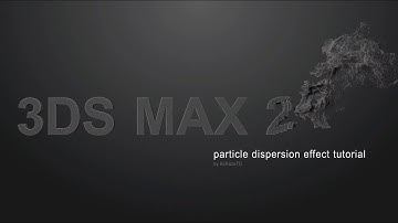 krakatoa and 3dsmax Particle dispersion Tutorial