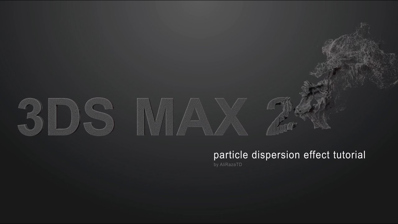 krakatoa and 3dsmax Particle dispersion Tutorial