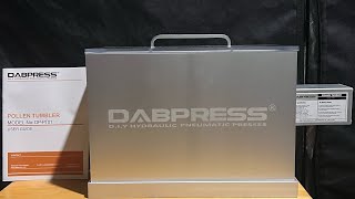 DabPress tumbler unboxing