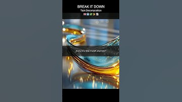 Task Decomposition Explained: How AI Breaks Down Big Problems 🤖