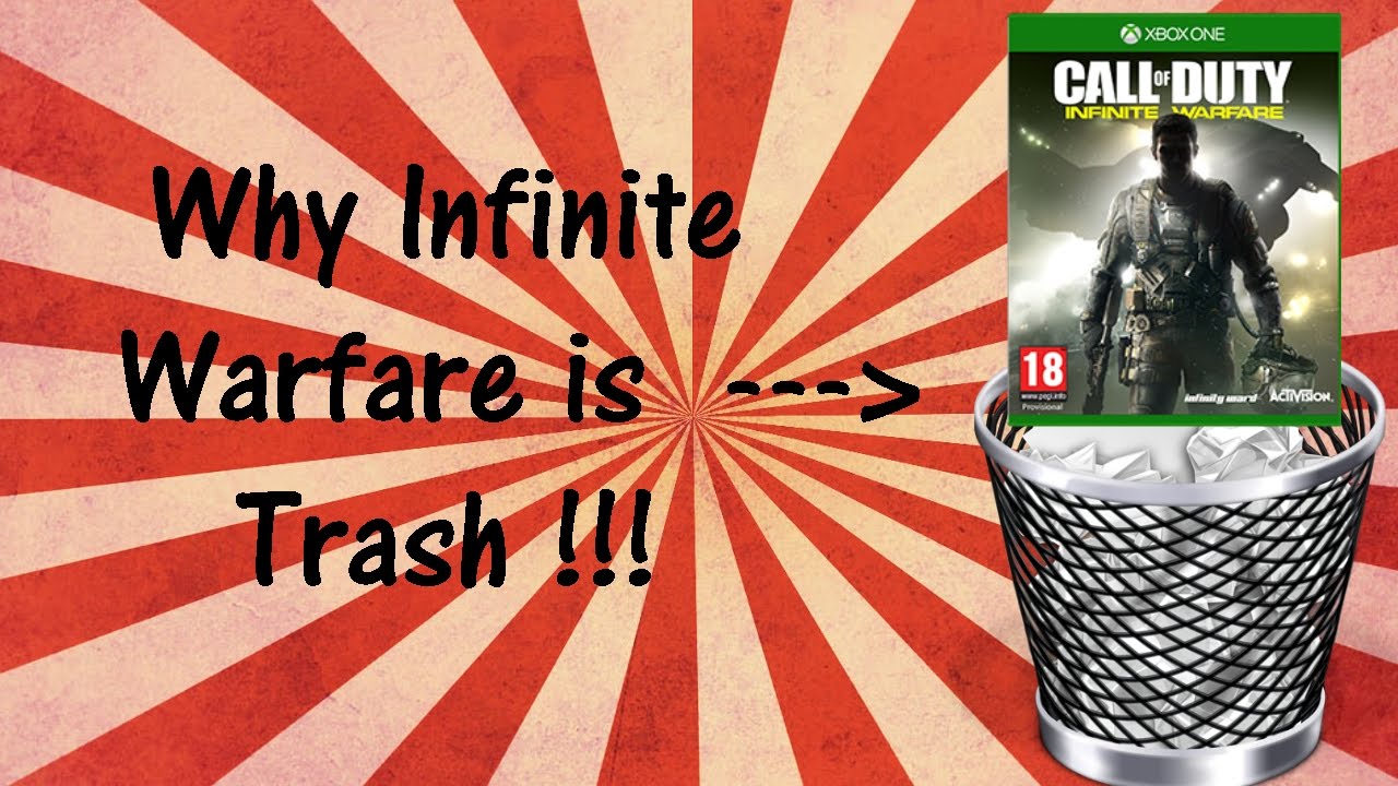 Cod Trash Why Infinite Warfare and New COD's are Trash - YouTube