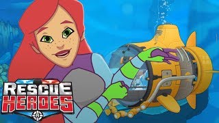 Rescue Heroes™ | Episodio 4 - Submarino en el Fondo  | Serie Animada para Niños | Fisher-Price