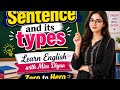 Sentence and its types 