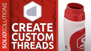 How to Make Custom Thread Profiles in SOLIDWORKS | Advanced SOLIDWORKS Tutorial