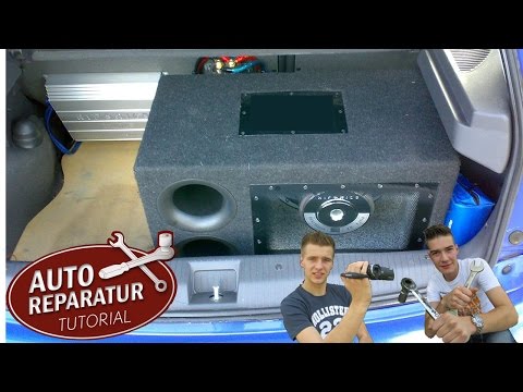 Video: Kann man Subwoofer ohne Verstärker einbauen?