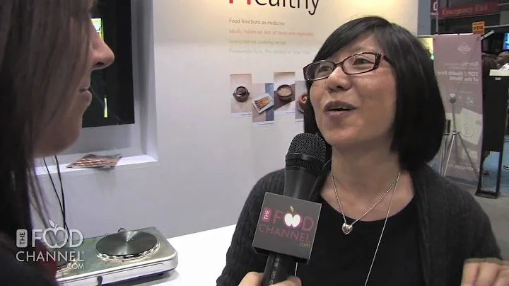 Wendy Chan with Korean Food at NRA