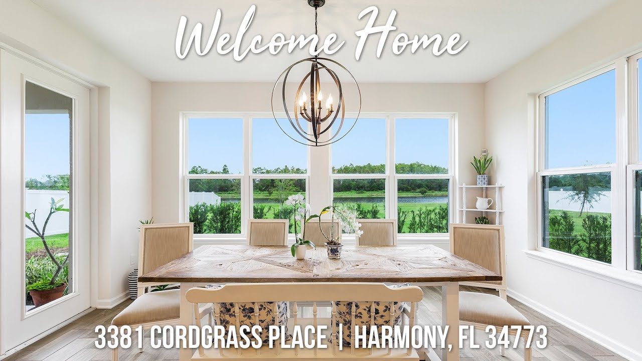3381 Cordgrass Place in the Small Town of Harmony Florida 34773 YouTube