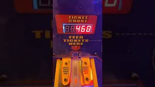 tickets getting counted bag gets sucked in chuck e cheese