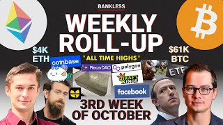 ROLLUP: Bitcoin ETF | Coinbase NFT Platform | PleasrDAO Wu Tang Clan | Polygon & Draft Kings | Steam