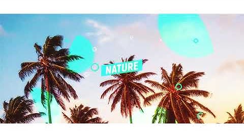 Dynamic Summer Opener | After Effects template