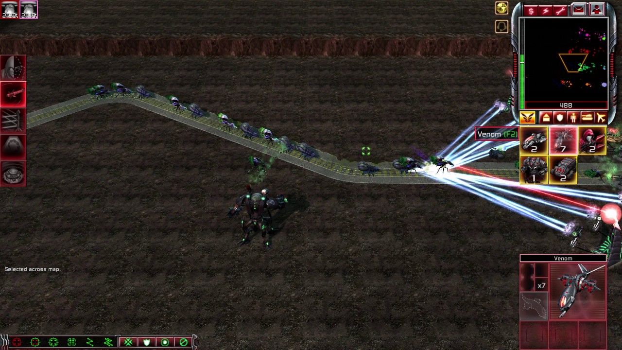 Cnc 3 kanes wrath Tower defence , LIVE HD W/Mad Animal 2017