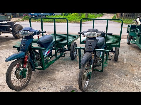 Video (Giao xe ba bánh) chở ván nhỏ gọn | nhận làm xe ba... - youtube