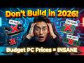 5 Reasons 2026 Is the Worst Time to Build a Budget Gaming PC
