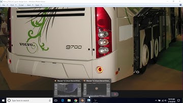 Volvo 9700 6x2 Blender Tutorial - Part 16 - Bumper Lights, Crease Line, and Side Lights