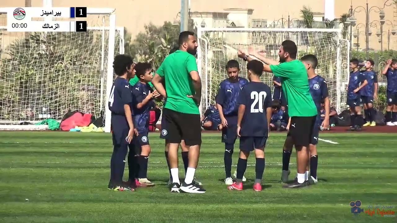 ملخص مباراة نادى بيراميدز و نادى الزمالك مواليد 2014 موسم 2025-2026