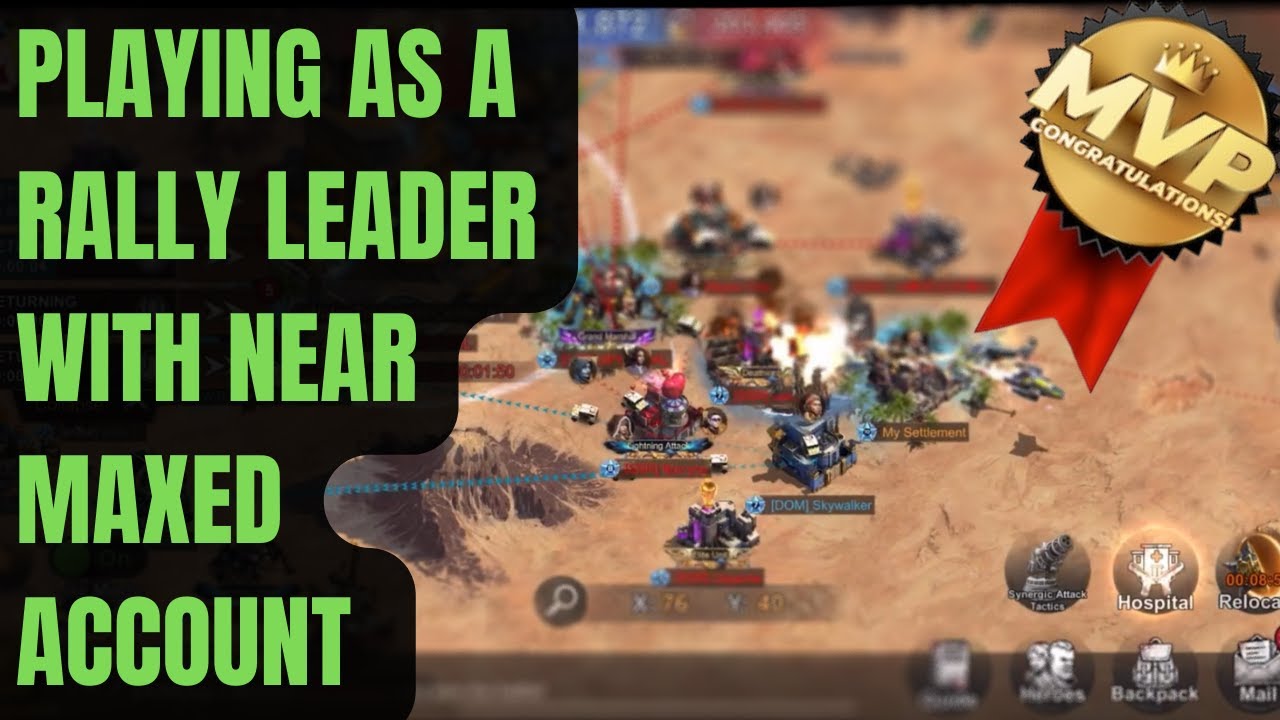 PLAYING AS A RALLY LEADER | MAXED ACCOUNT