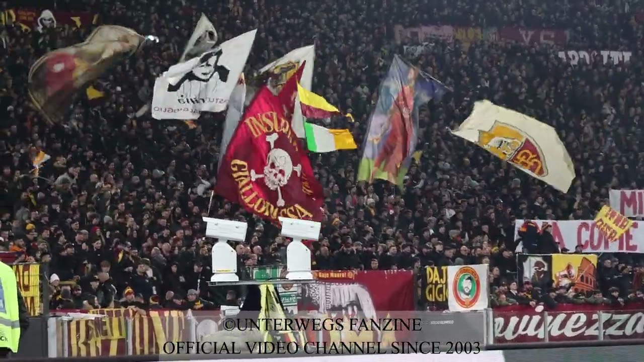 AS Roma-S.S. Lazio (Tifo Curva Sud, Part 2/2) 2024/25