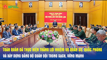 Tổng Bí thư Tô Lâm, Bí thư Quân ủy Trung ương chủ trì Hội nghị Quân ủy Trung ương lần thứ mười lăm