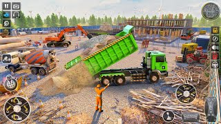 Havey Excavator Simulator 3D game ! Truck and Excavator Simulator Android Gameplay #construction screenshot 5