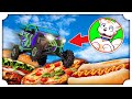FACCIO PARKOUR SUL CIBO CON MACCHINE ASSURDE!