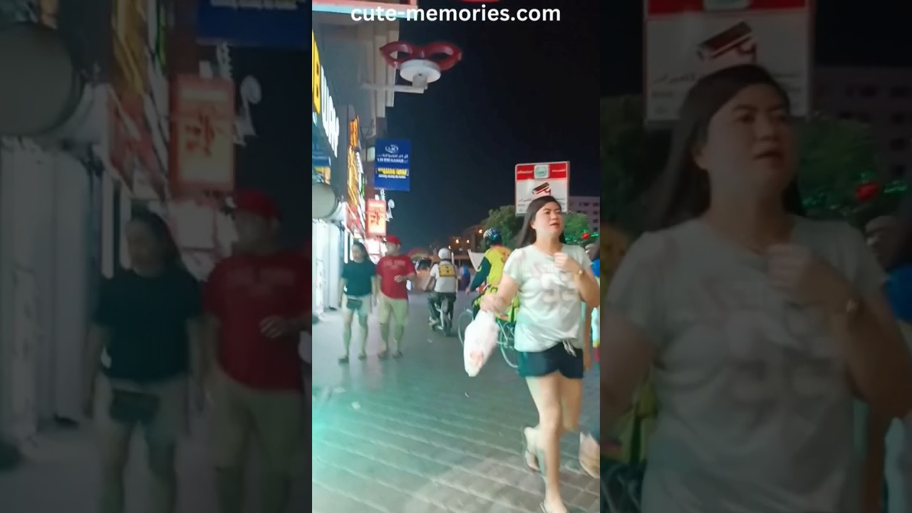 Al rigga Dubai UAE road tour #alrigga #dubailife #dubaicity #footpath