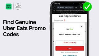 How To Find Genuine Uber Eats Promo Codes (2024)