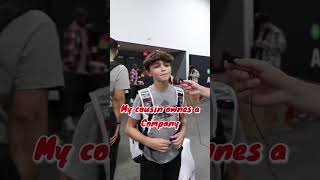 12 year old turns $10 into $800 at a sneaker convention ‼️😳