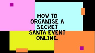 How to organise a secret Santa event online screenshot 4