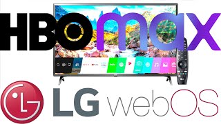 HBO Max Guía de inicio básica para Web OS LG - Qué tal es HBO en un tv LG? Reseña rendimiento