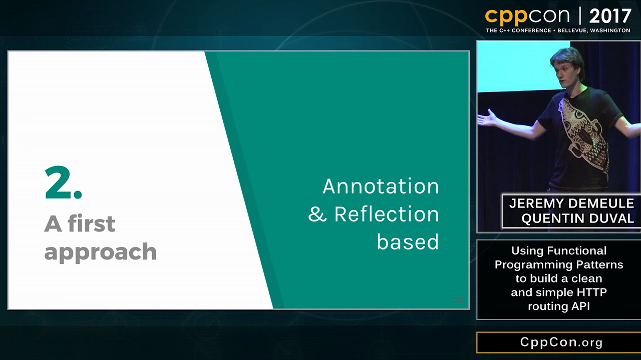 CppCon 2017 Using Functional Programming Patterns to build a clean and ...