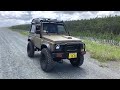 ジムニーが無人で散歩　jimny