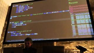 Hlöðver Sigurðsson - Live coding with Panaeolus[Spektrum Berlin 2016]