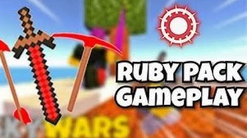 Playing With Ruby Pack | Roblox Skywars
