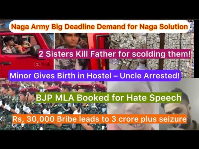VD - 1560 Nagaland News Today | 2 Arrested for discriminating Northeast Girls | Aloto Naga TV
