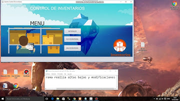 Sistema de inventario java y Mysql