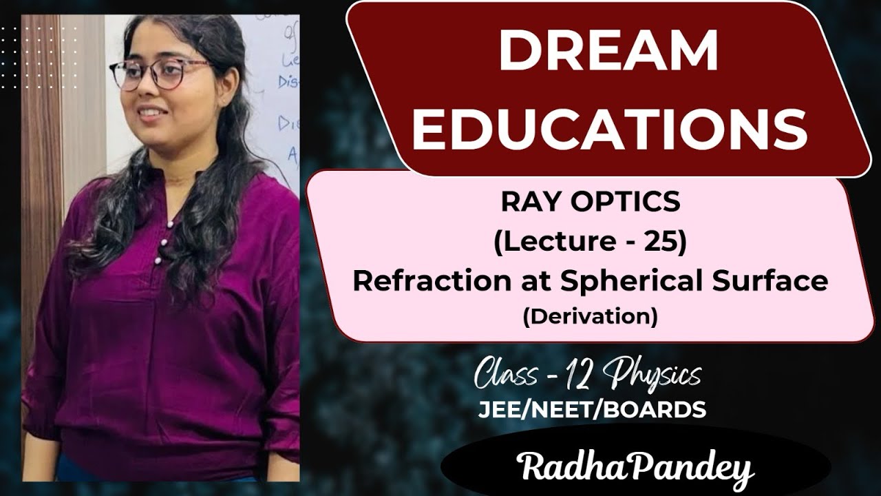 Ray Optics | Class-12th Physics (L-25) | Radha Pandey | NEET | JEE Mains | Boards | Dream Educations
