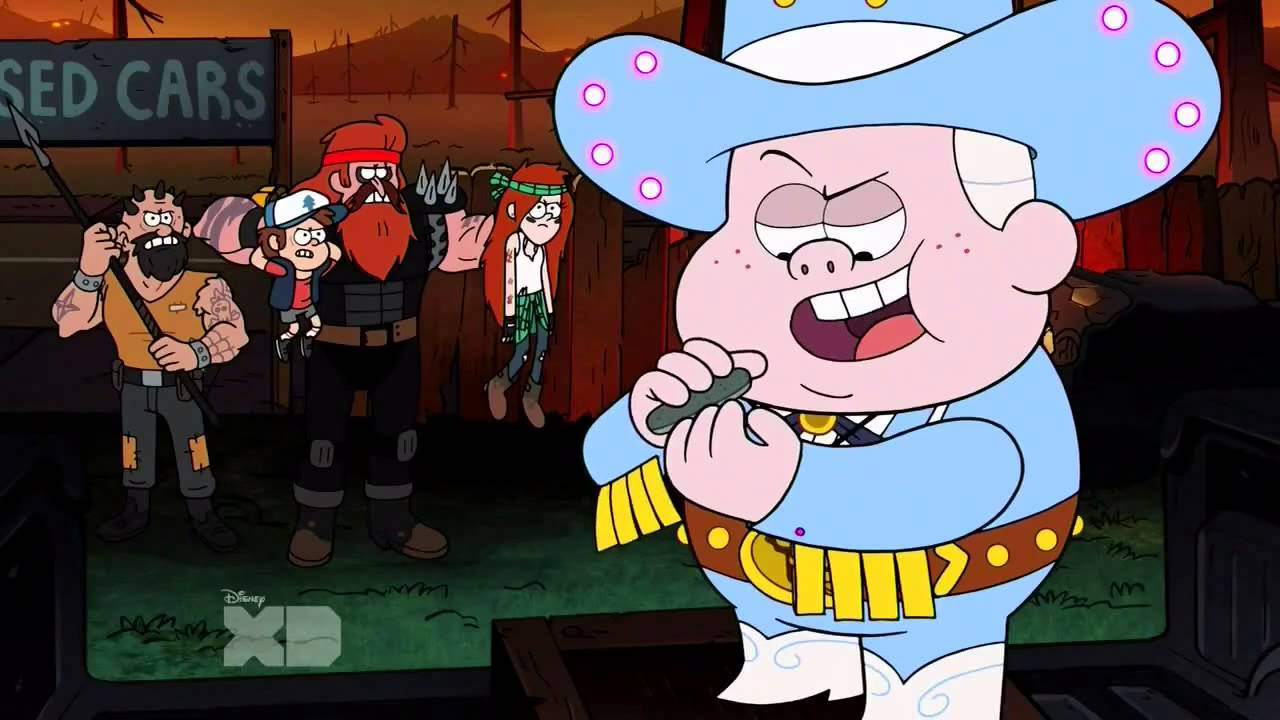 Gravity Falls Weirdmageddon Clip Flippin' Corduroy YouTube