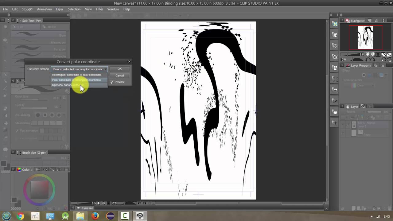 Manga Studio 5 Clip Studio Paint More Filters Youtube